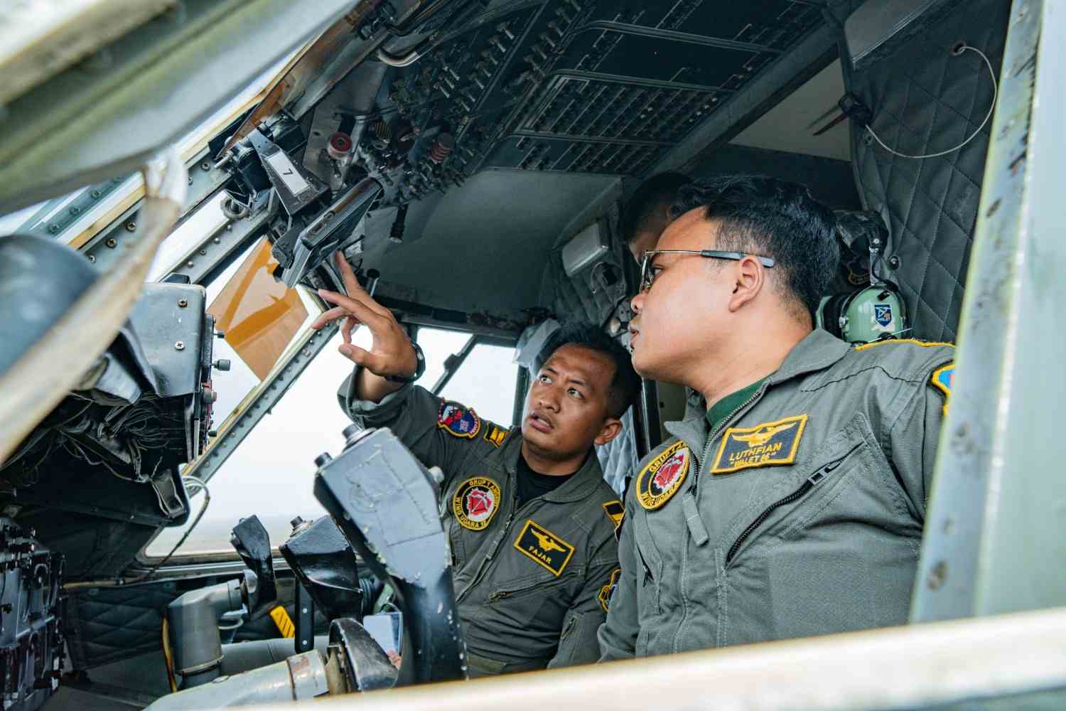 Satgas OMC Kerahkan Pesawat Cassa, Semai 4,8 Ton Bahan di Palembang