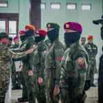 136 Prajurit TNI Terima Kenaikan Pangkat Luar Biasa di Papua
