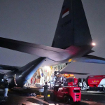 TNI Kerahkan Hercules, 3,6 Ton Dry Ice Dikirim untuk Operasi Modifikasi Cuaca
