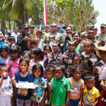 Tinjau Perbatasan Rote, Wapang TNI Dorong Pemerataan Pembangunan