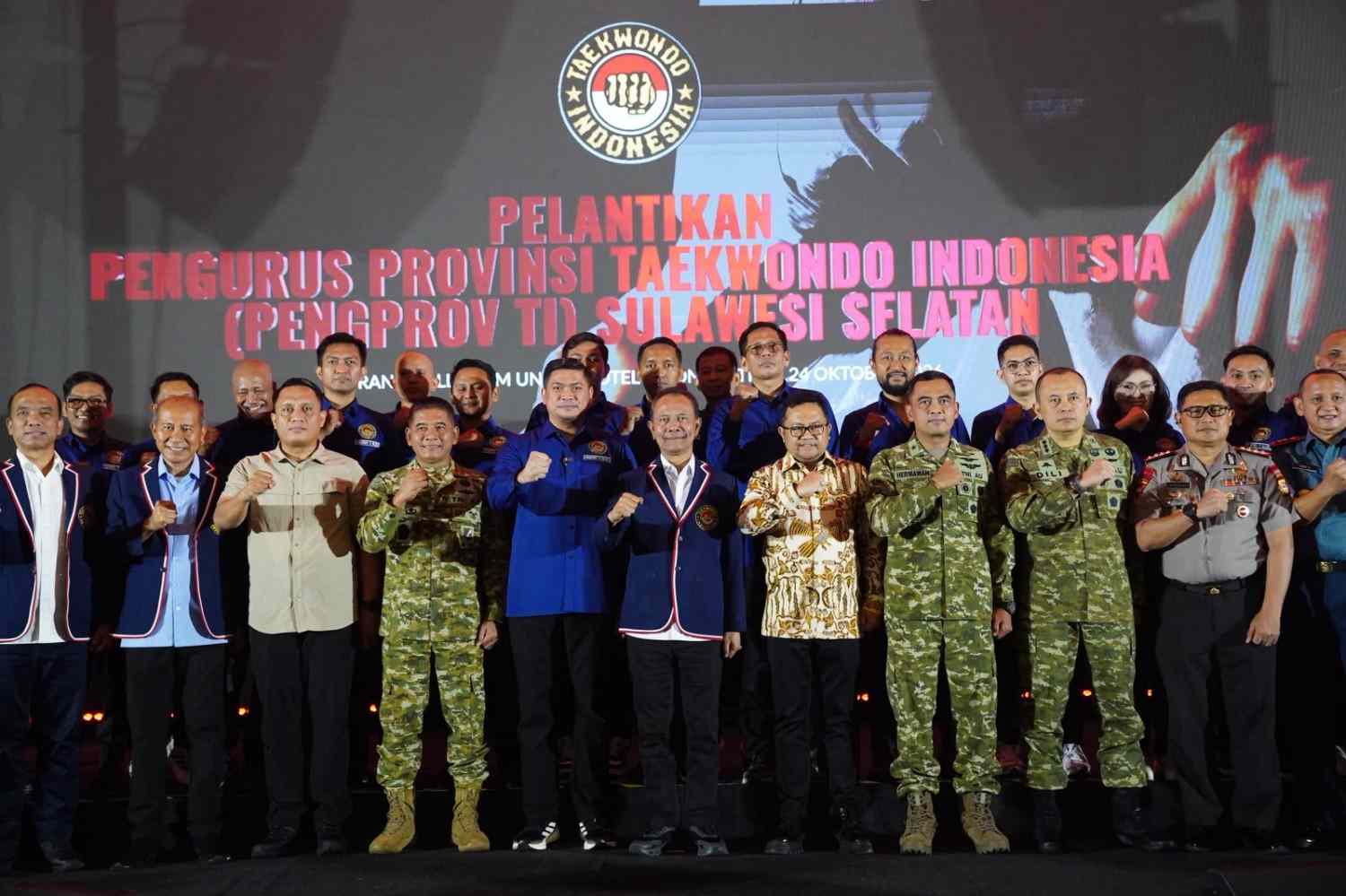 Richard Tampubolon Lantik Adnan, Taekwondo Sulsel Bidik Medali PON 2028