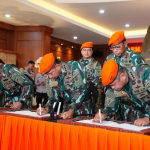 Panglima TNI Terima Kehormatan dari Korpasgat