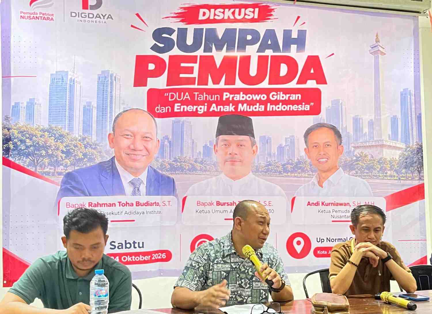 Pemuda Patriot dan Digdaya Indonesia Evaluasi Dua Tahun Pemerintahan Prabowo-Gibran