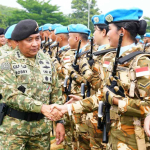 Satgas Garuda XXXIX-G TNI Kembali dari Misi Perdamaian di Kongo