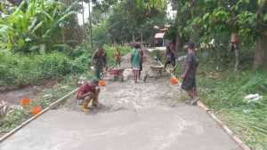 Jalan Beton TMMD ke-130 di Kampung Yamboi Rampung, Apa Manfaatnya?
