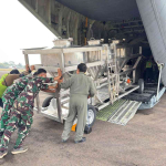 Satgas Udara Semai 7,2 Ton Bahan Modifikasi Cuaca di Palembang