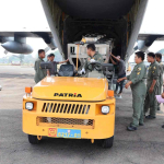 Satgas Udara Semai 7,2 Ton Bahan Modifikasi Cuaca di Palembang