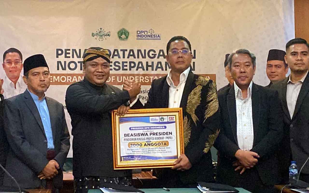 DPN Indonesia Siapkan 2.000 Beasiswa Advokat untuk Kader Pagar Nusa NU 1 DPN Indonesia Siapkan 2.000 Beasiswa Advokat untuk Kader Pagar Nusa NU