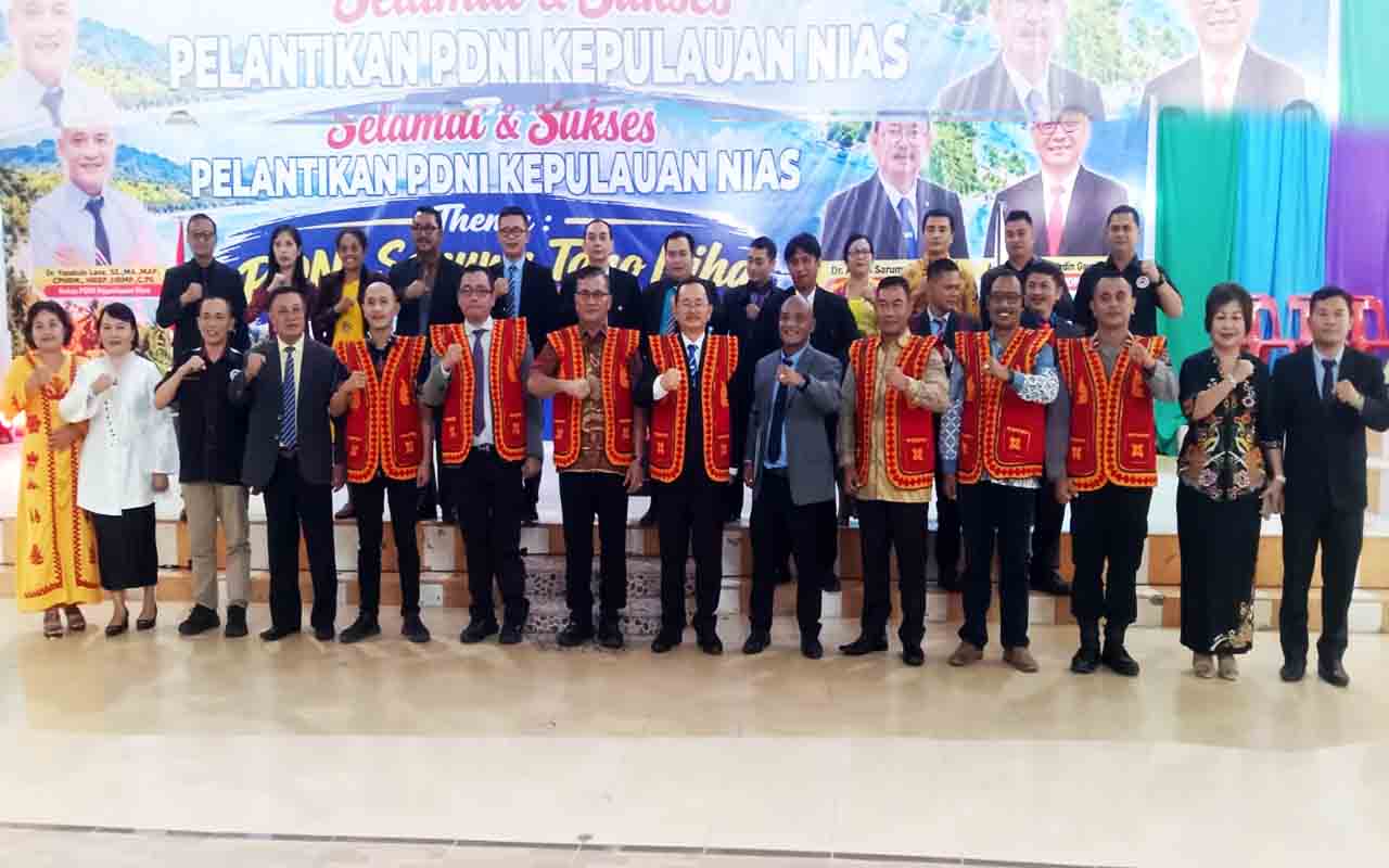 PDNI Kepulauan Nias Dilantik, Fokus pada Pendidikan dan Pembangunan Daerah
