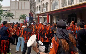 Ribuan Massa Pemuda Pancasila Gelar Aksi, Soroti Larangan Atribut Organisasi
