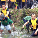 Sungai Bukan Tempat Sampah, Green Policing Diuji dengan Aksi Nyata