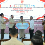 Panglima TNI Hadiri Penyerahan Hasil Penertiban Kawasan Hutan Tahap Kedelapan