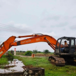 PTPN IV Kerahkan Ekskavator di Labuhanbatu, Antisipasi Banjir Saat Hujan Ekstrem