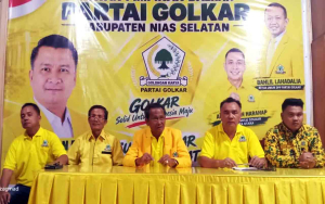 Lawan Gugur di Verifikasi, Idealisman Dachi Jadi Calon Tunggal Ketua Golkar Nias Selatan