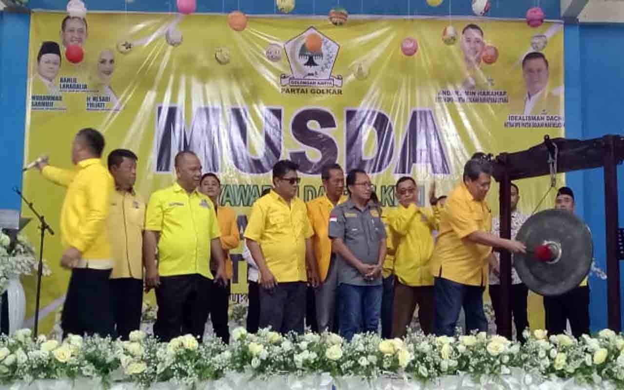Musda VI Golkar Nias Selatan: Usai Kompetisi Internal, Konsolidasi Jadi Ujian